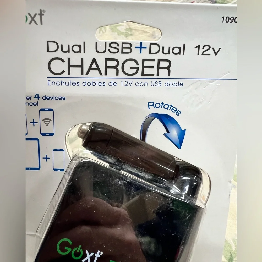 Adapter I-x Dual 12v USB charge